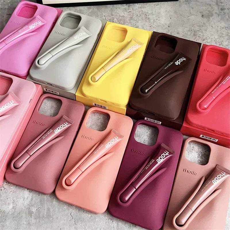 Lip Gloss Phone Case Combo